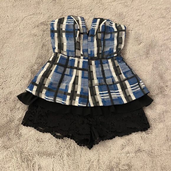 NBD strapless romper, S - Picture 1 of 7